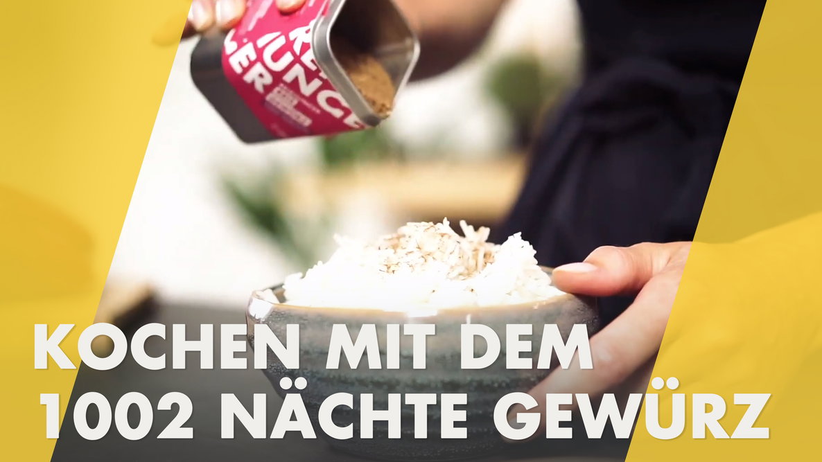Kochen mit dem 1002 Nächte Reis Gewürz - so würzt du richtig! | Reishunger kocht